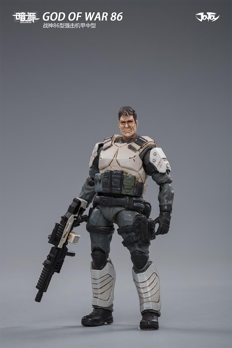 JOYTOY 5192123 1/25 God of War 86 (Grey) with Soldier