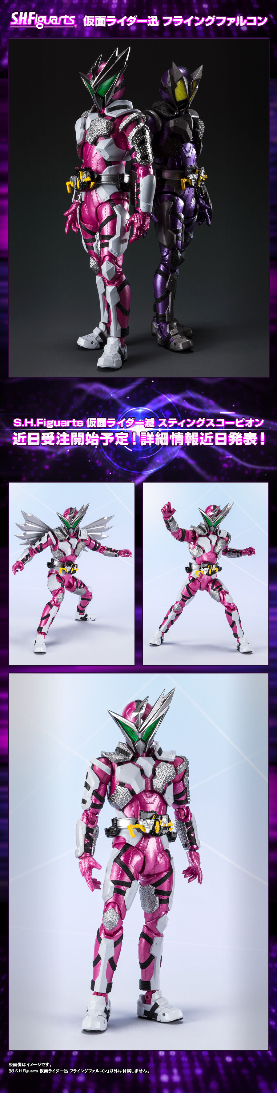 SHFiguarts Kamen Rider Jin Flying Falcon (Premium Bandai)