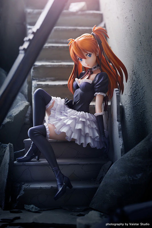 Neon Genesis Evangelion Asuka Langley Soryu -Gothic Lolita ver.-:RE 1/7 (Kotobukiya)