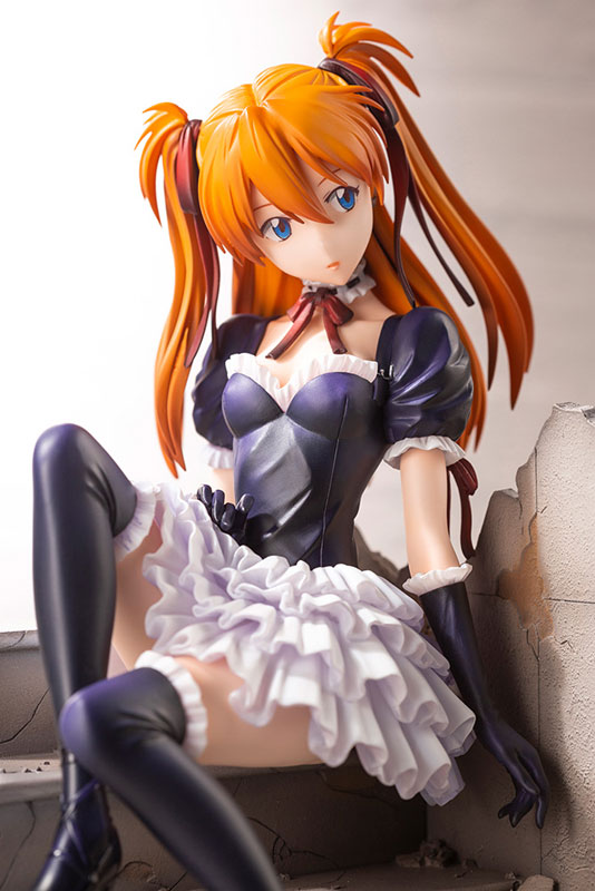 Neon Genesis Evangelion Asuka Langley Soryu -Gothic Lolita ver.-:RE 1/7 (Kotobukiya)