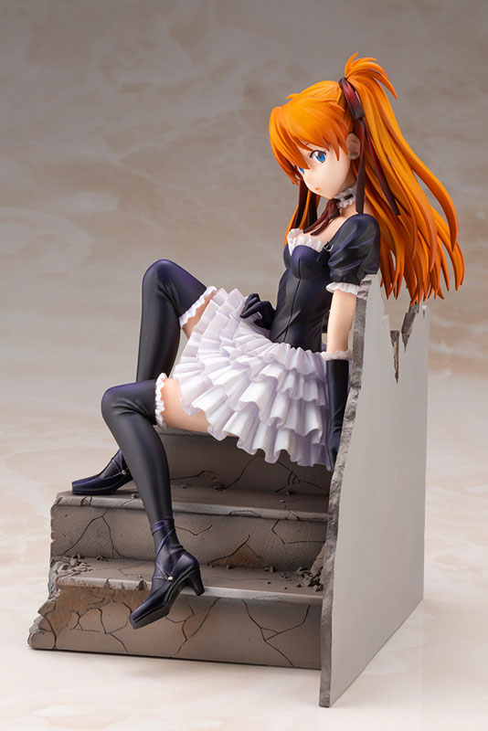 Neon Genesis Evangelion Asuka Langley Soryu -Gothic Lolita ver.-:RE 1/7 (Kotobukiya)