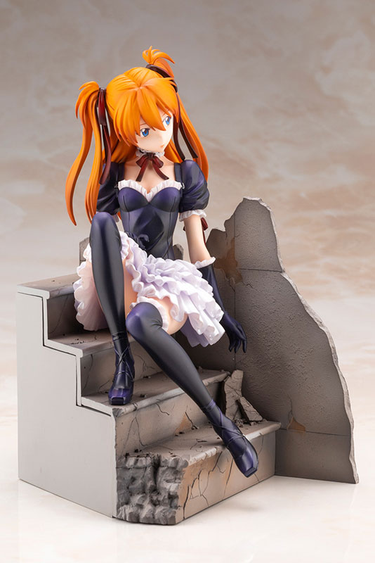 Neon Genesis Evangelion Asuka Langley Soryu -Gothic Lolita ver.-:RE 1/7 (Kotobukiya)