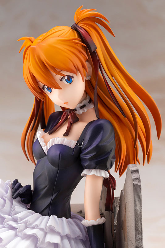 Neon Genesis Evangelion Asuka Langley Soryu -Gothic Lolita ver.-:RE 1/7 (Kotobukiya)
