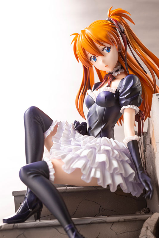 Neon Genesis Evangelion Asuka Langley Soryu -Gothic Lolita ver.-:RE 1/7 (Kotobukiya)