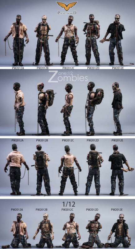POCKET WORLD : 1/12 Zombie
