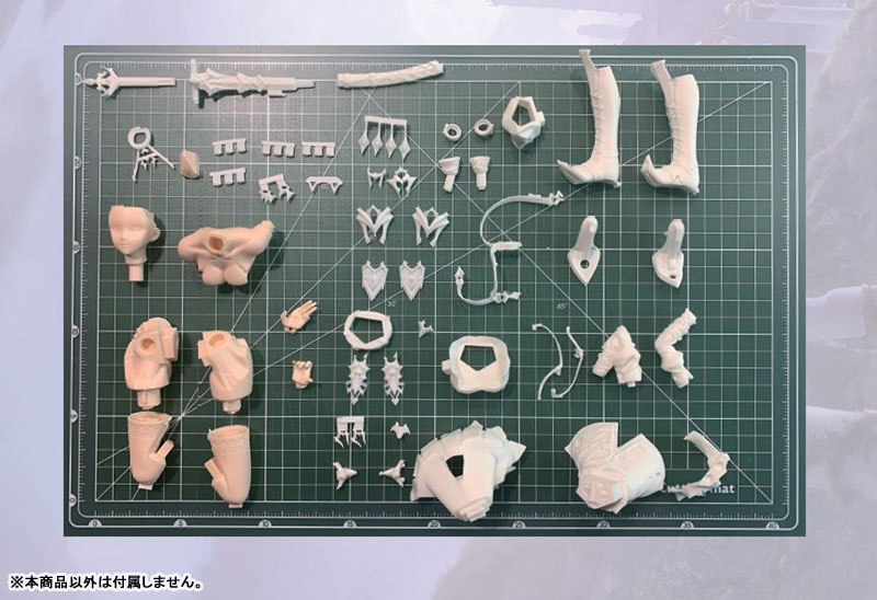 King's Raid Shadow of Abyss Seria 1/7 Unpainted Garage Kit (Movic)