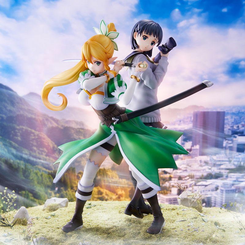 Sword Art Online Leafa & Suguha Kirigaya 2 Figures Set (Union Creative)