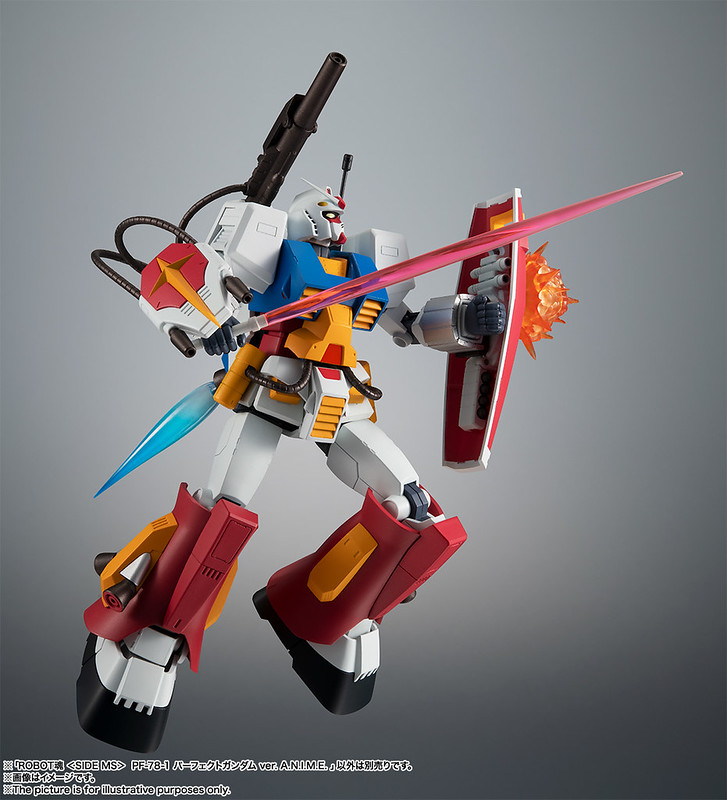 BANDAI SPIRITS : Robot Spirits -SIDE MS- PF-78-1 Perfect Gundam ver. A.N.I.M.E. - Kyoushirou Maniacs
