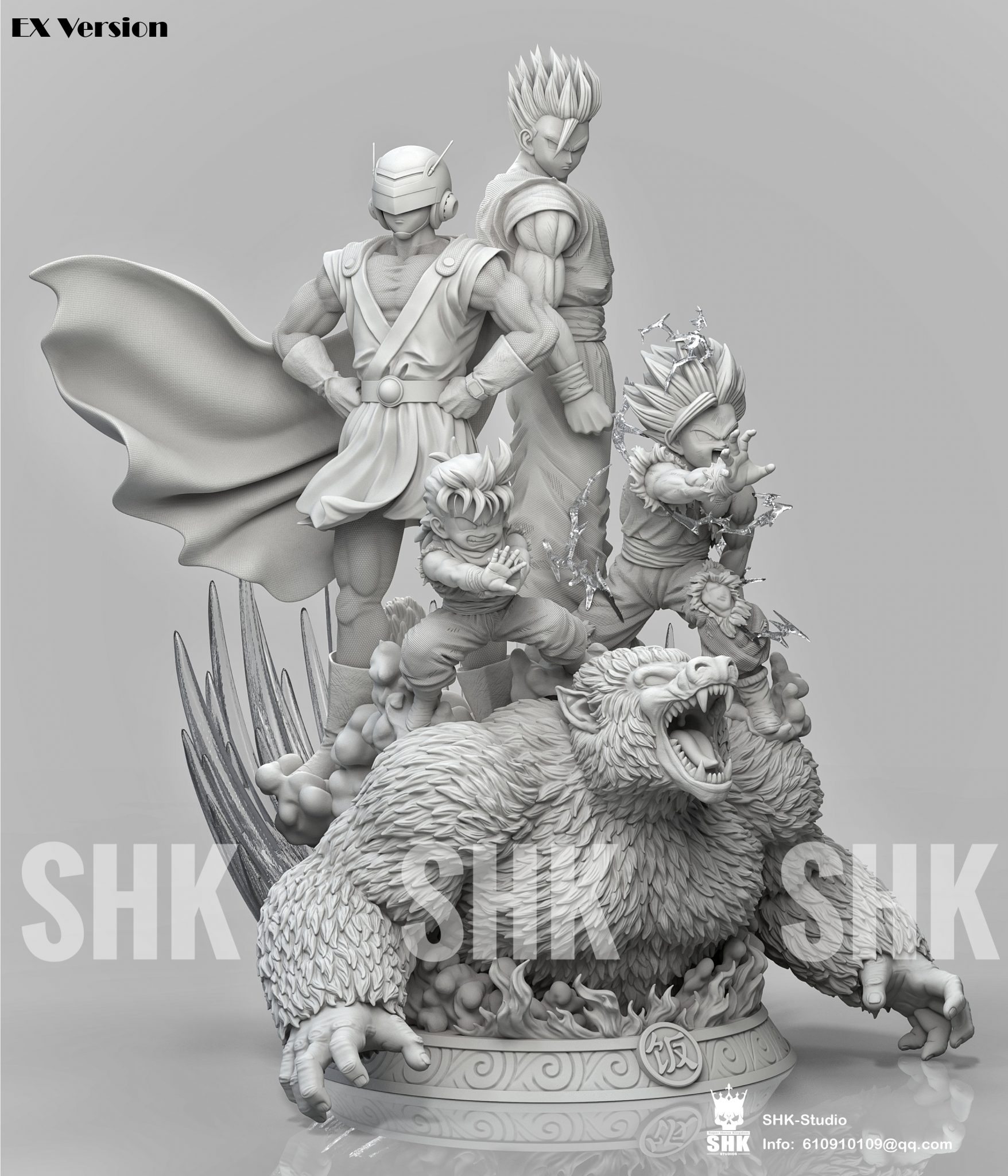 SHK Studio Dragonball DBZ 1/6 Gohan Lifetime series