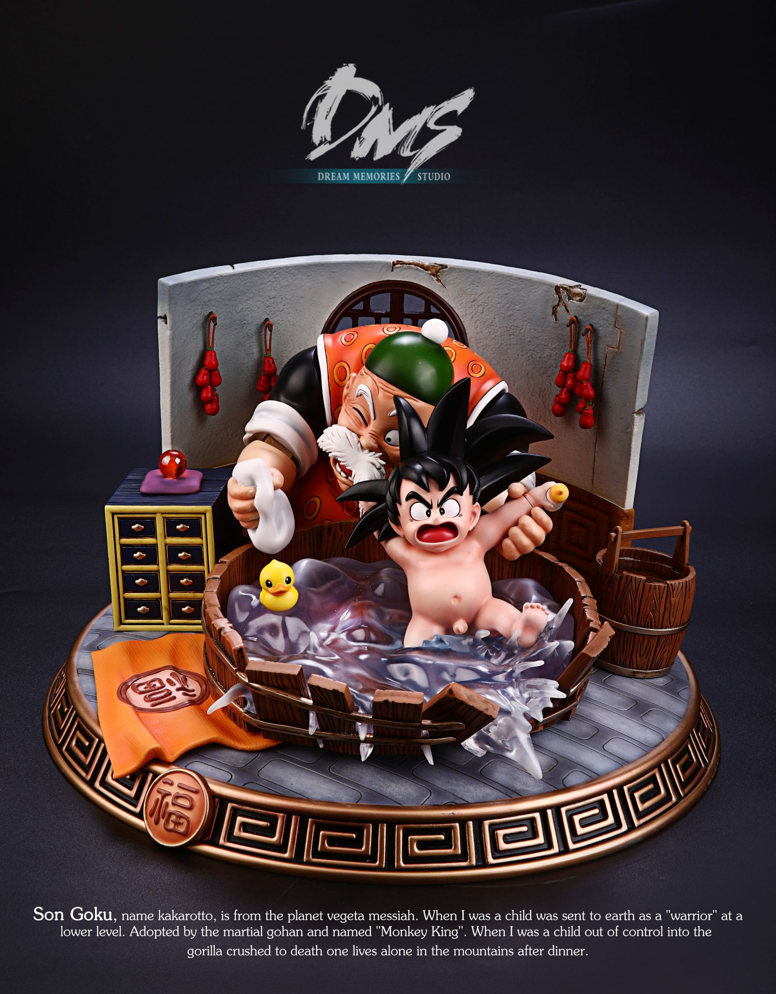 DMS Studio 1/6 Dragonball Grandpa Gohan and Kid Goku