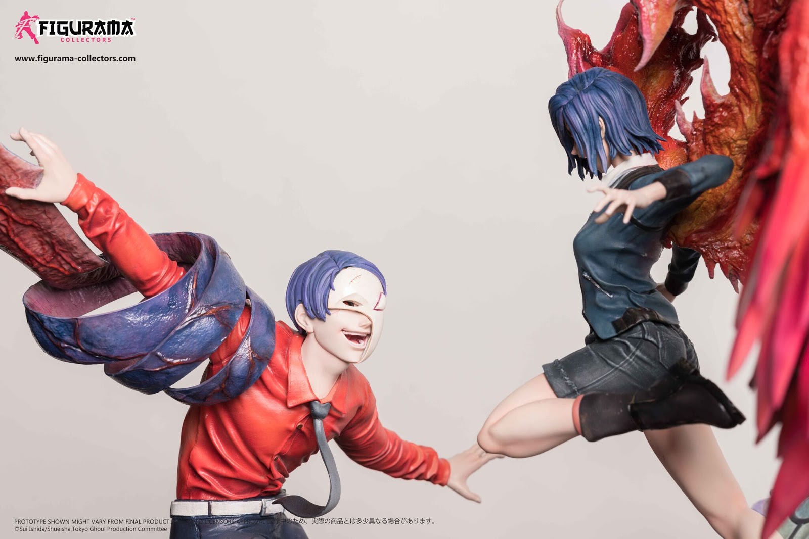 Tokyo Ghoul - Touka vs Tsukiyama Elite Fandom Statue 1/6 (Figurama Collectors)