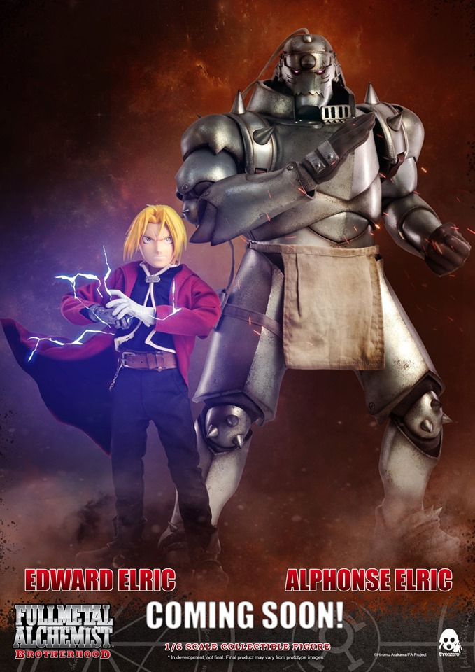 ThreeZero X ​FULLMETAL ALCHEMIST: BROTHERHOOD Twin PACK
