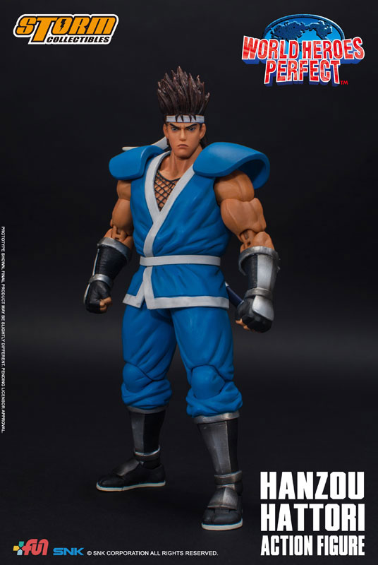 World Heroes Perfect Action Figure Hanzo Hattori
