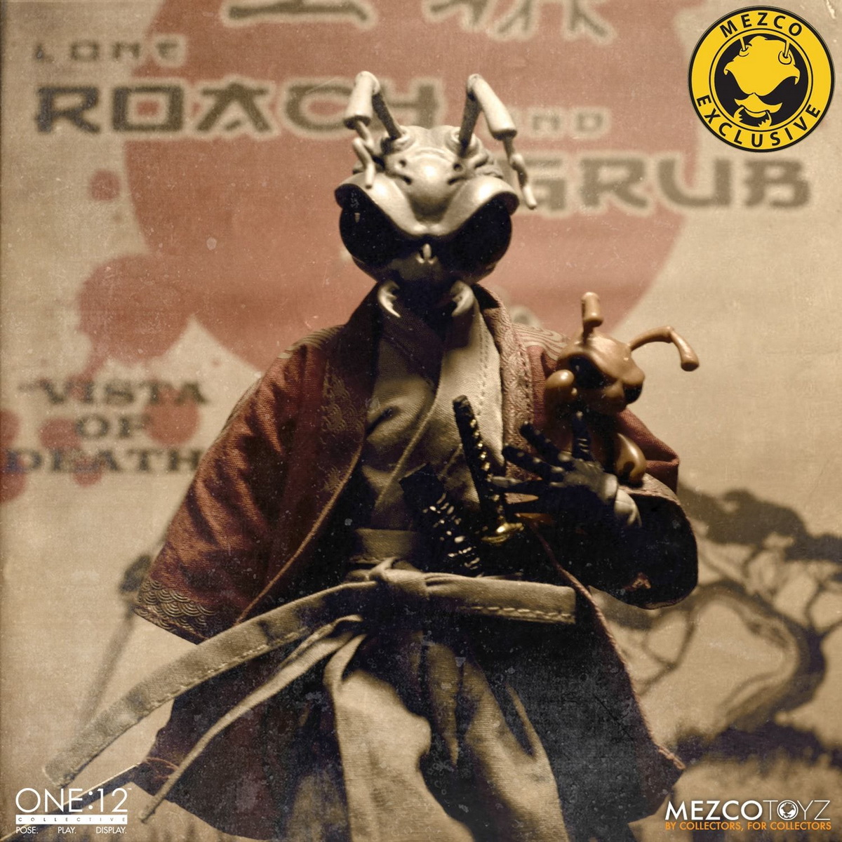 Mezco Toyz : 1/12 Ant Agent Gomez - Samurai Edition