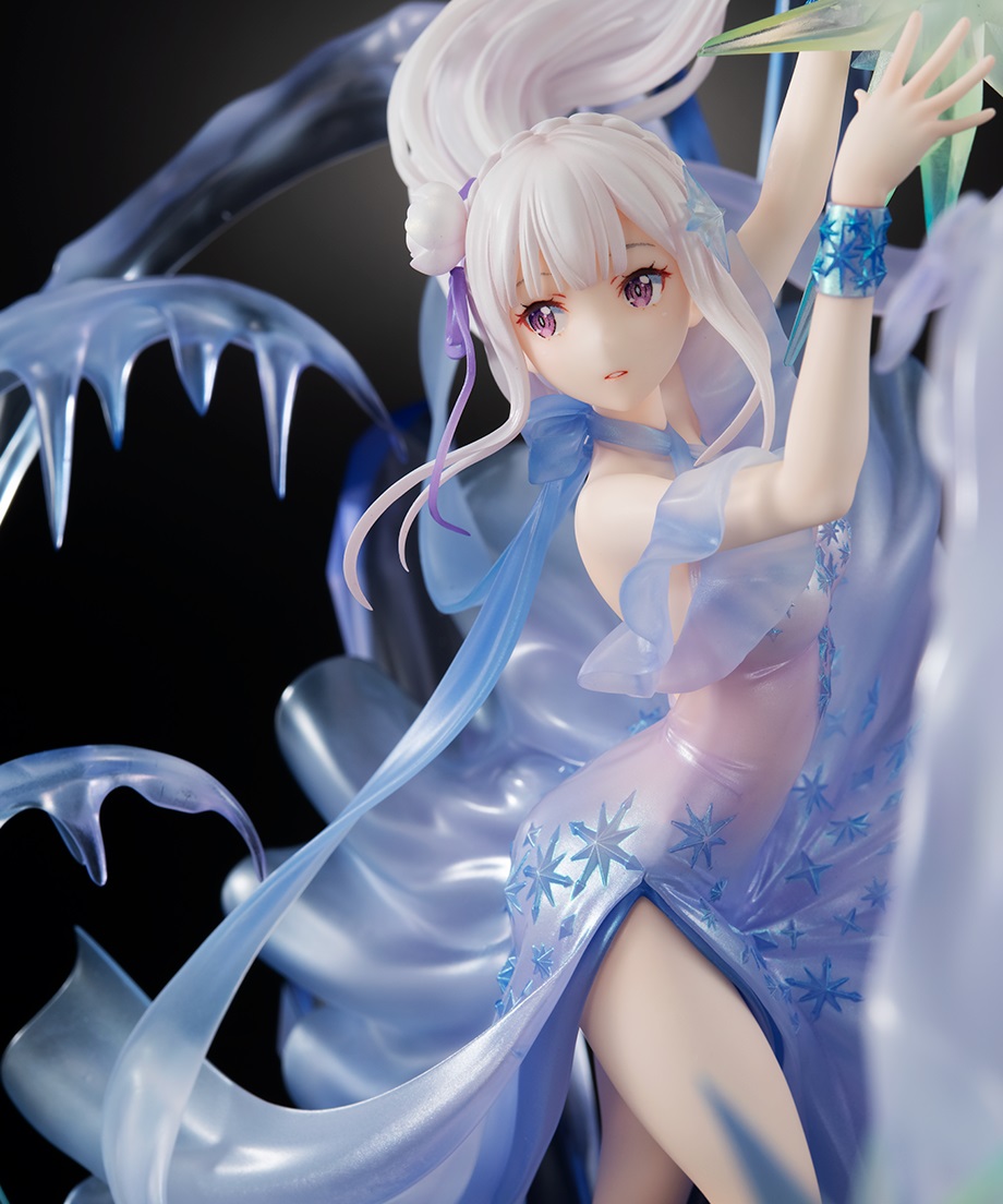Re: ZERO - Starting Life in Another World - Emilia -Crystal Dress Ver- 1/7 SHIBUYA SCRAMBLE FIGURE (eStream)