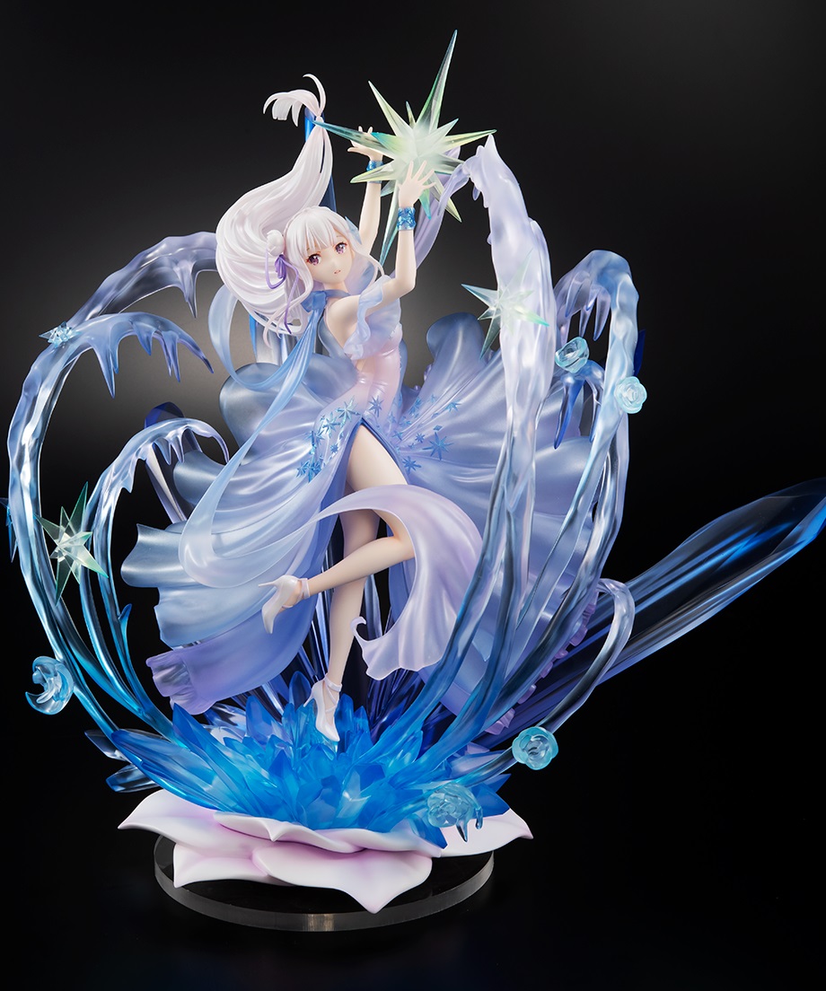 Re: ZERO - Starting Life in Another World - Emilia -Crystal Dress Ver- 1/7 SHIBUYA SCRAMBLE FIGURE (eStream)