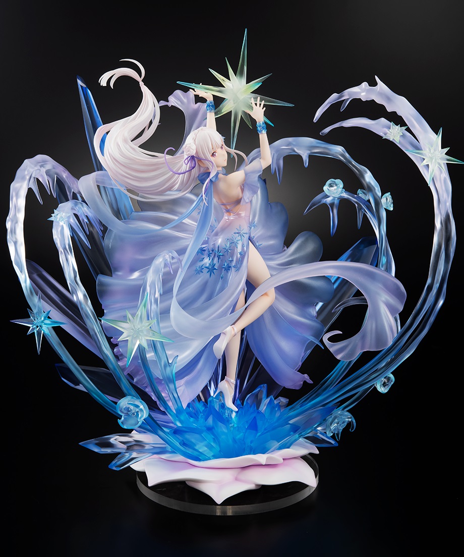 Re: ZERO - Starting Life in Another World - Emilia -Crystal Dress Ver- 1/7 SHIBUYA SCRAMBLE FIGURE (eStream)
