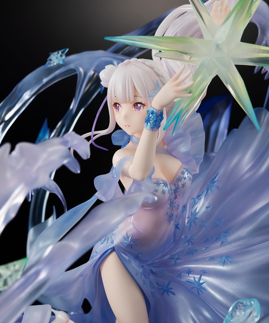 Re: ZERO - Starting Life in Another World - Emilia -Crystal Dress Ver- 1/7 SHIBUYA SCRAMBLE FIGURE (eStream)