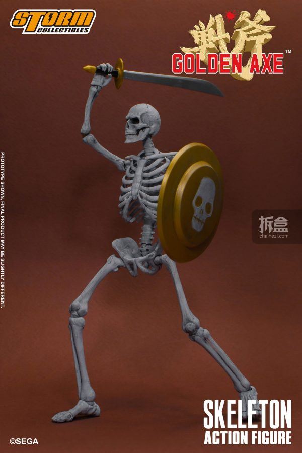 Storm Collectibles 1/12 Golden Axe - Skeleton Soldier 