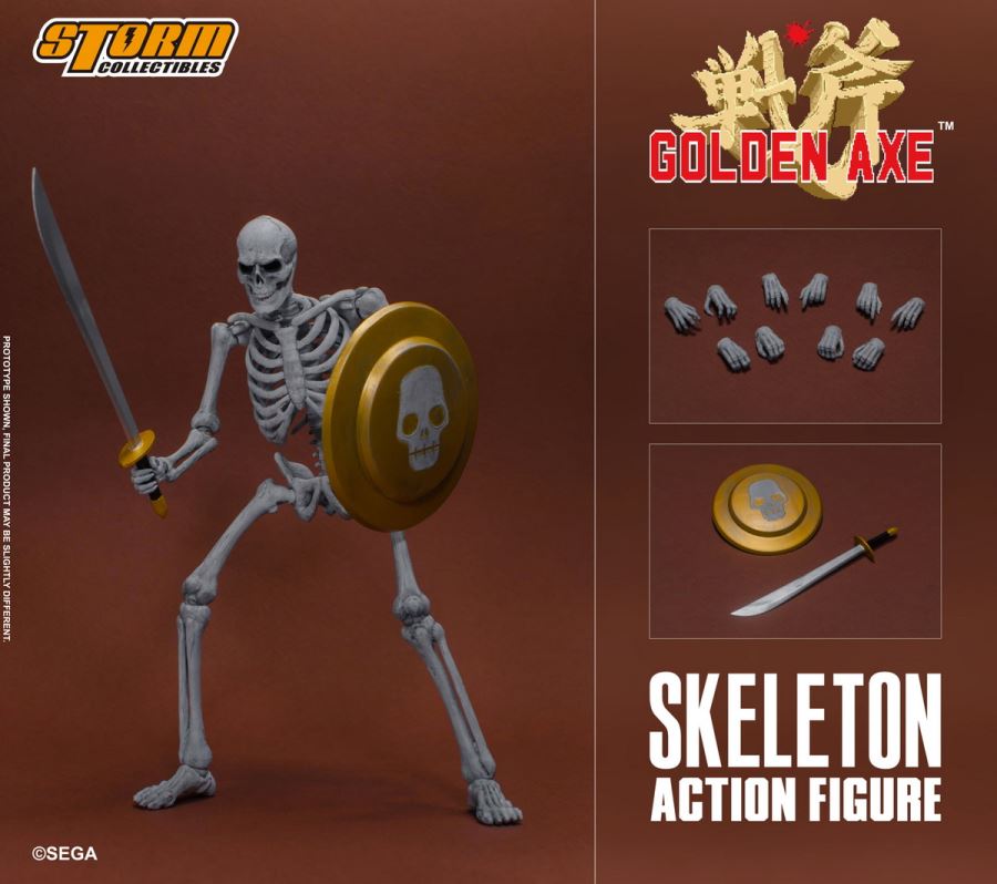 Storm Collectibles 1/12 Golden Axe - Skeleton Soldier 