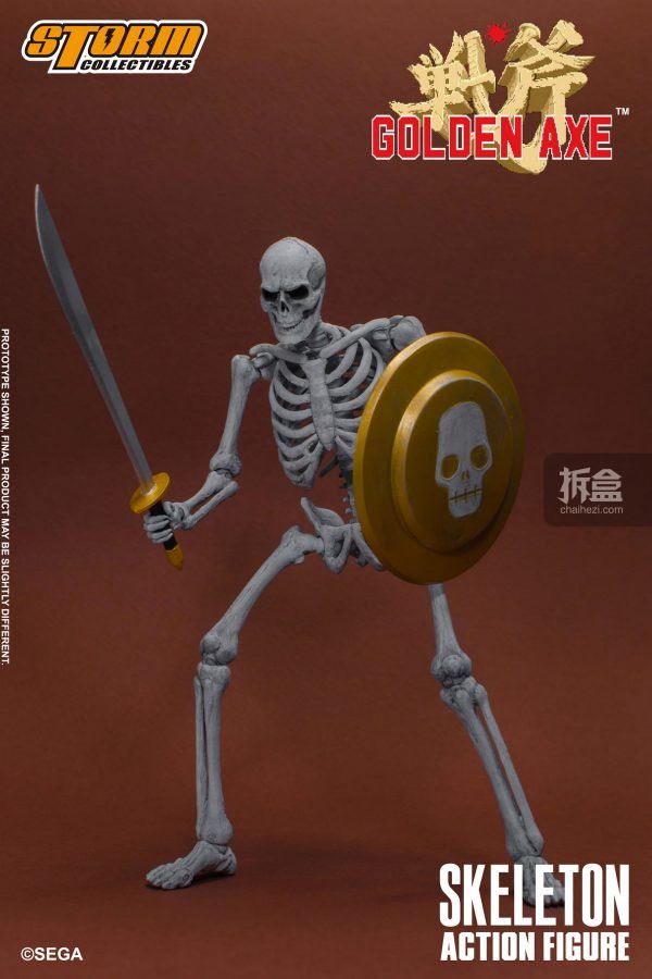 Storm Collectibles 1/12 Golden Axe - Skeleton Soldier 