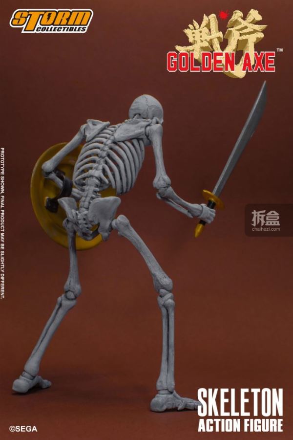 Storm Collectibles 1/12 Golden Axe - Skeleton Soldier 