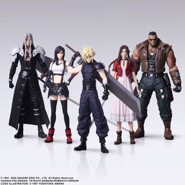 Final Fantasy VII REMAKE Trading Art 5Pack BOX (Square Enix)