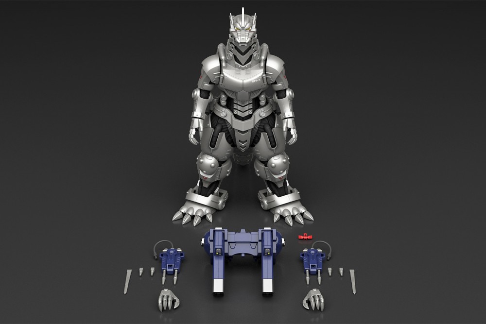 Godzilla x Mechagodzilla MFS-3 type machine dragon with Shirasagi