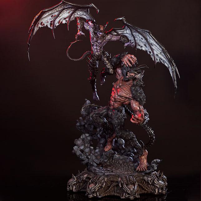 DEVILMAN VS. AMON ELITE EXCLUSIVE (Figurama)