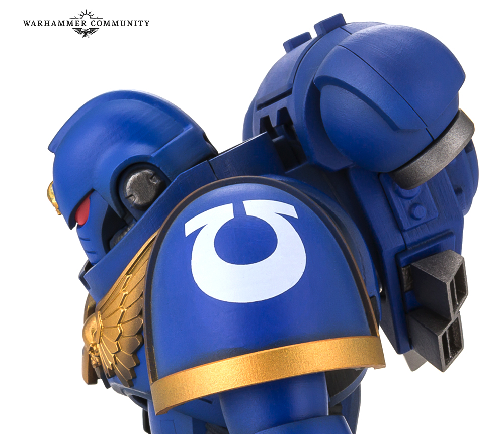 Warhammer 40,000 - Primaris Space Marine Mark X Tacticus armour (Bandai)