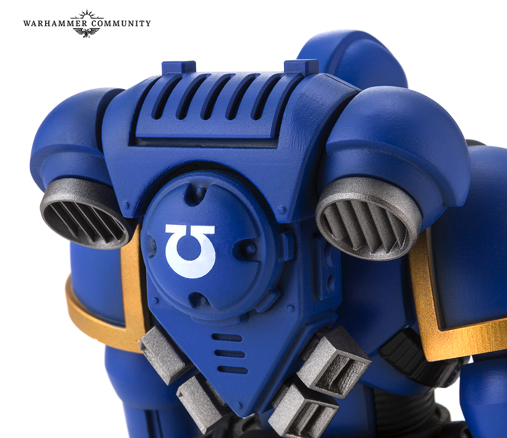 Warhammer 40,000 - Primaris Space Marine Mark X Tacticus armour (Bandai)