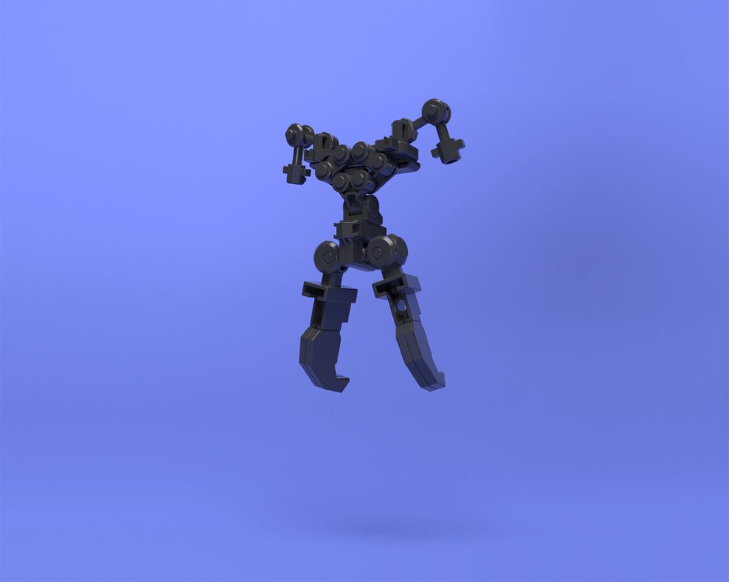 Super mini plastic Baikanfu (Bandai)