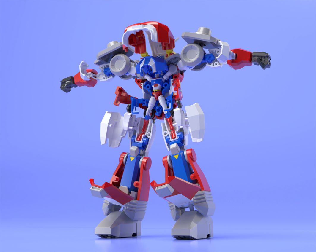 Super mini plastic Baikanfu (Bandai)