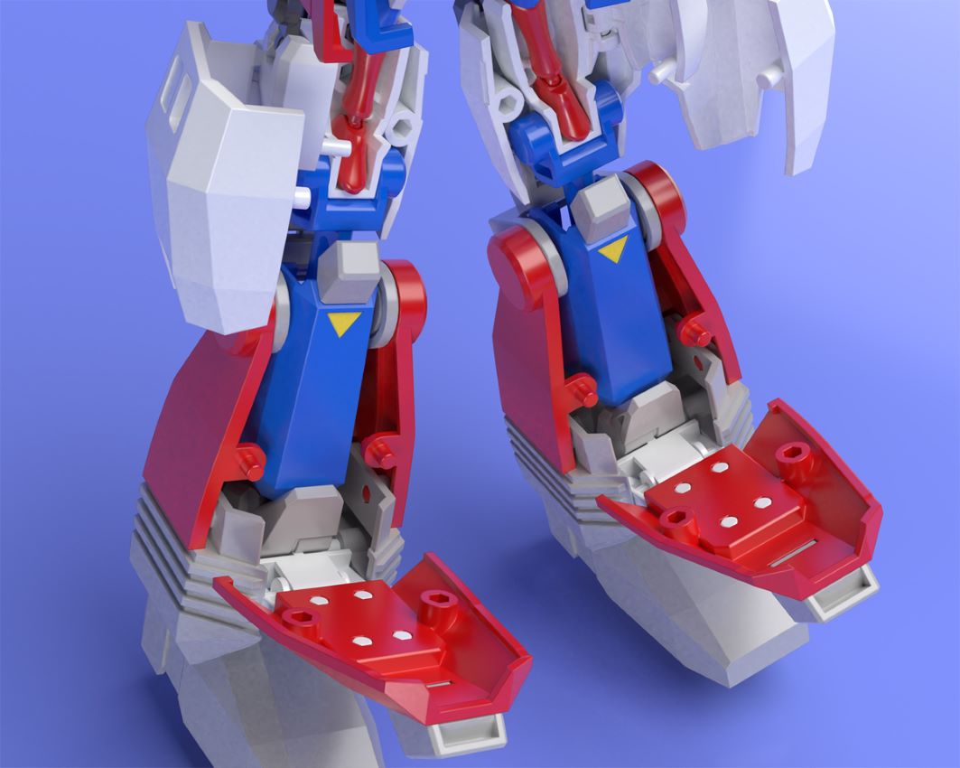 Super mini plastic Baikanfu (Bandai)