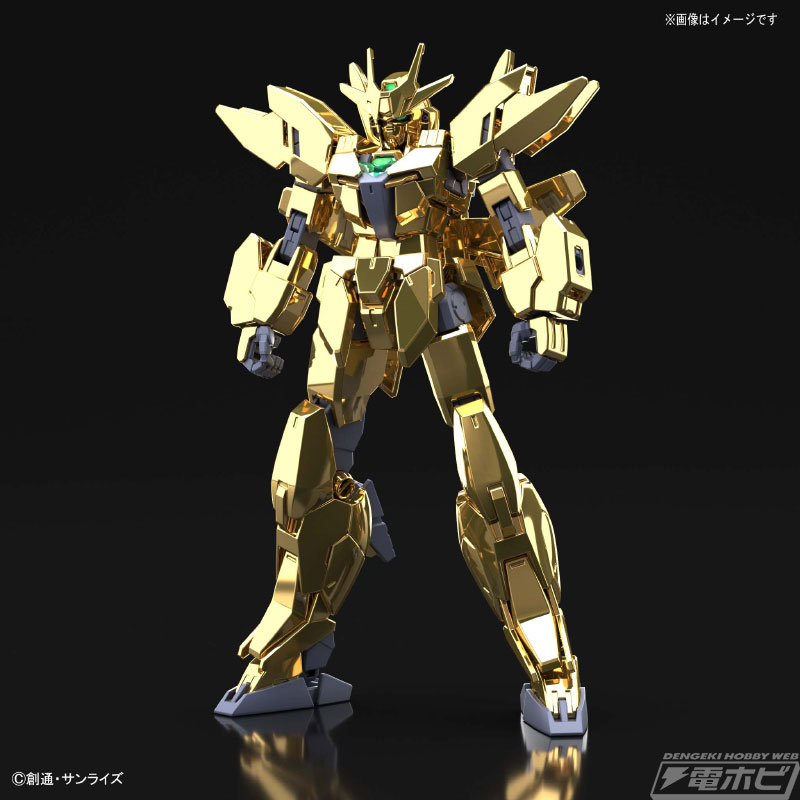 HGBD: R 1/144 Earthly Gundam [Gold Coating] (Gundam Build Divers Re: RISE) Bandai