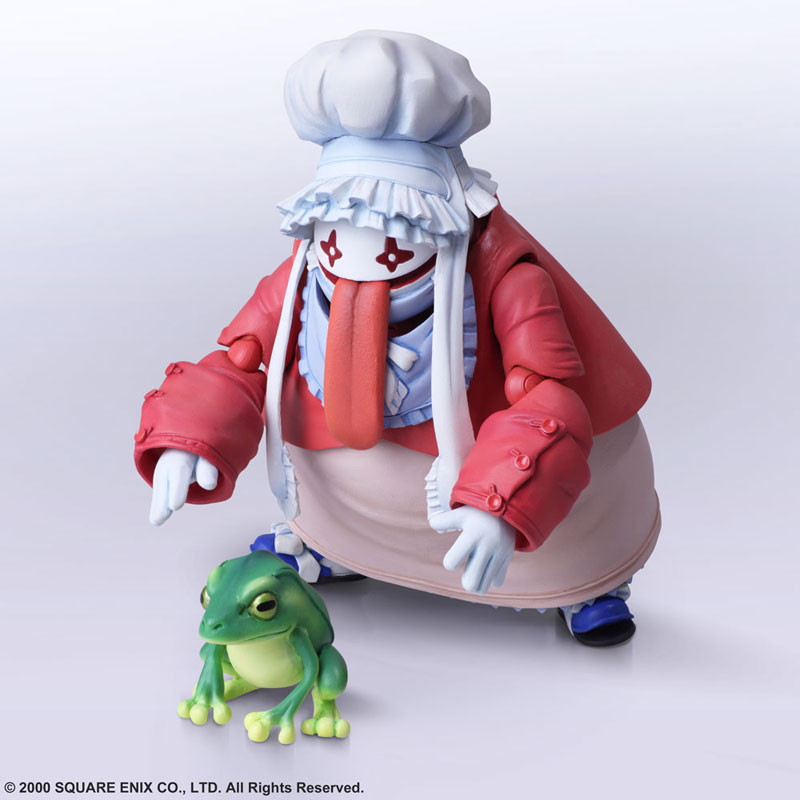 FINAL FANTASY IX BRING ARTS Eiko Carol & Quina Quen Action Figures (Square Enix)