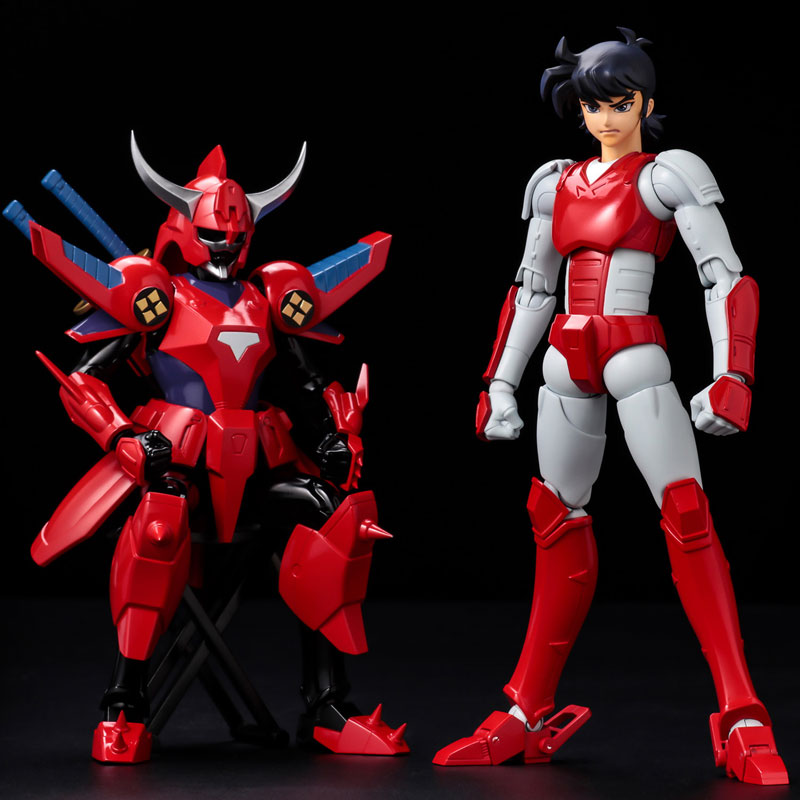 Choudan Kadou Ronin Warriors Ryo of the Wildfire Posable Figure (Sentinel)