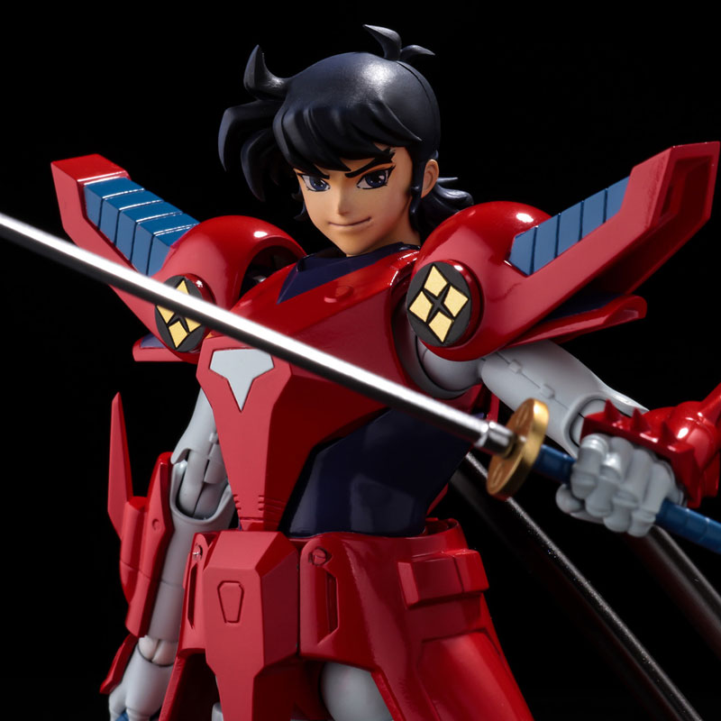Choudan Kadou Ronin Warriors Ryo of the Wildfire Posable Figure (Sentinel)