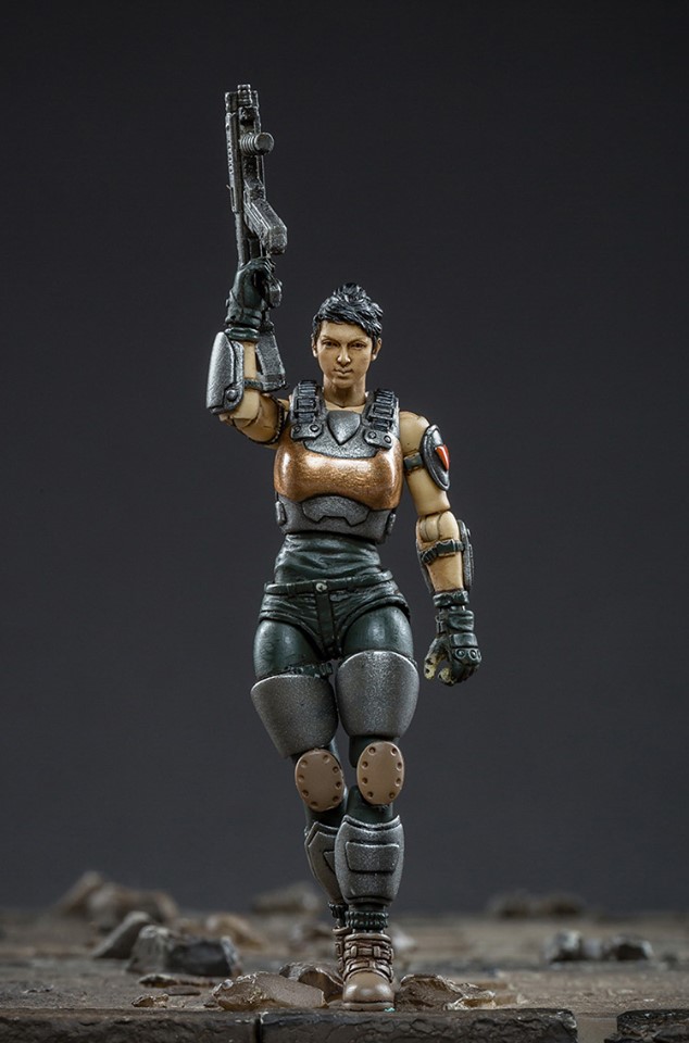 Ares 86 heavy attack machine armour medium. Silver black version (JOYTOY)