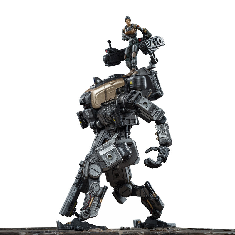 Ares 86 heavy attack machine armour medium. Silver black version (JOYTOY)