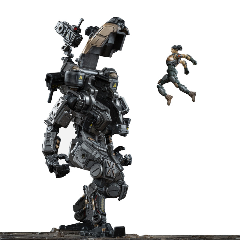 Ares 86 heavy attack machine armour medium. Silver black version (JOYTOY)