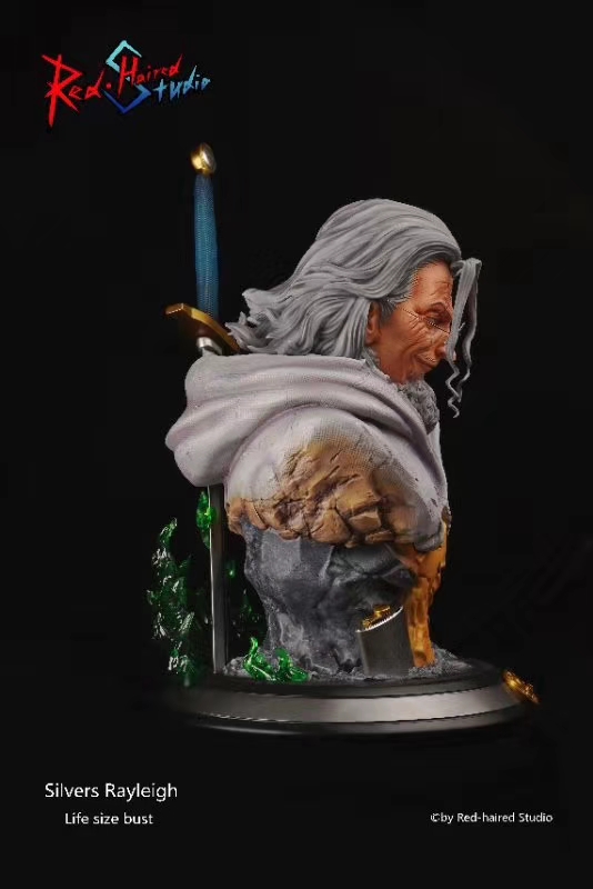 Life Size Bust Silvers Rayleigh (Red Haired Studio)