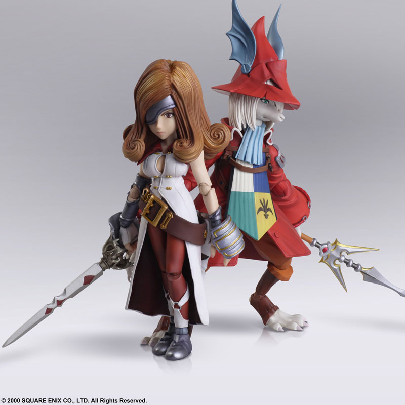 FINAL FANTASY IX BRING ARTS Freya Crescent & Beatrix Action Figure