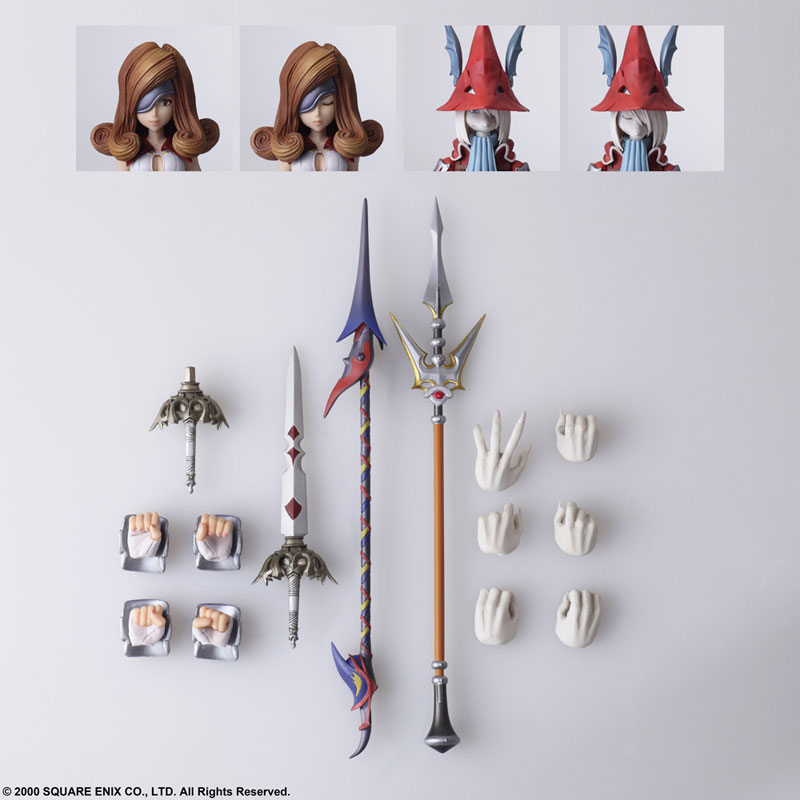 FINAL FANTASY IX BRING ARTS Freya Crescent & Beatrix Action Figure