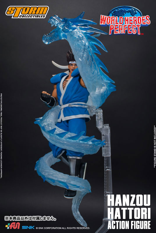 World Heroes Perfect Action Figure Hanzo Hattori