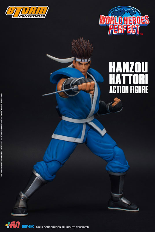 World Heroes Perfect Action Figure Hanzo Hattori