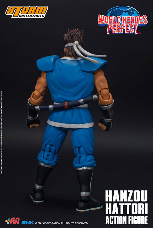 World Heroes Perfect Action Figure Hanzo Hattori
