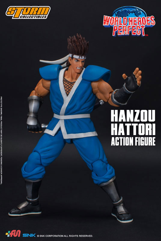 World Heroes Perfect Action Figure Hanzo Hattori