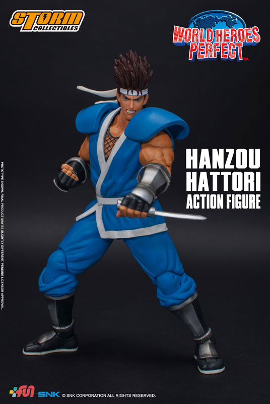 World Heroes Perfect Action Figure Hanzo Hattori