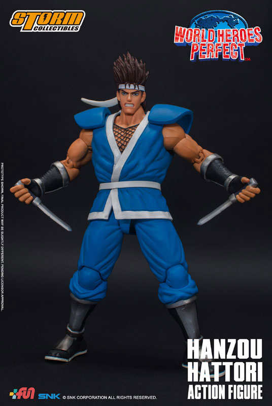 World Heroes Perfect Action Figure Hanzo Hattori